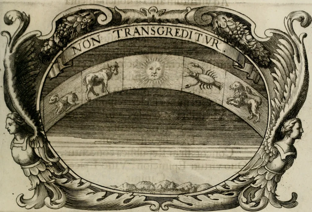 An illustration from Monumentum extremi honoris : perennis virtutis piis manibus serenissimi ac potentissimi principis Ferdinandi Mariae, utriusque Bavariae, ac superioris Palatinatus ducis ... : in Regio Electorali Templo RR. PP. Clericorum Regularium erectum ac nuncupatum, 1679, leaf 108