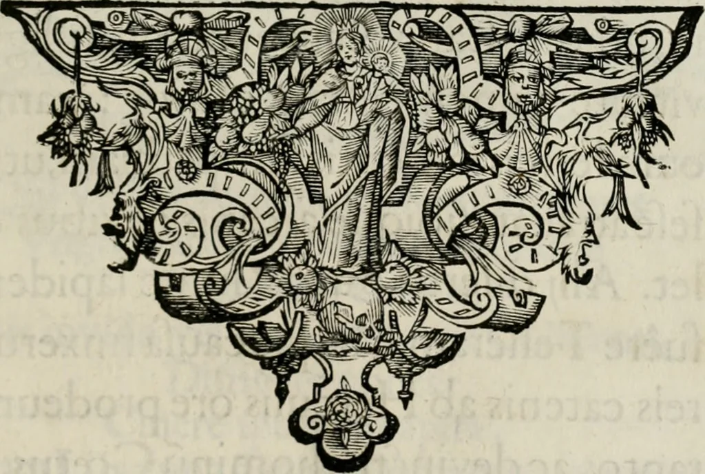 An illustration from Monumentum extremi honoris : perennis virtutis piis manibus serenissimi ac potentissimi principis Ferdinandi Mariae, utriusque Bavariae, ac superioris Palatinatus ducis ... : in Regio Electorali Templo RR. PP. Clericorum Regularium erectum ac nuncupatum, 1679, leaf 110