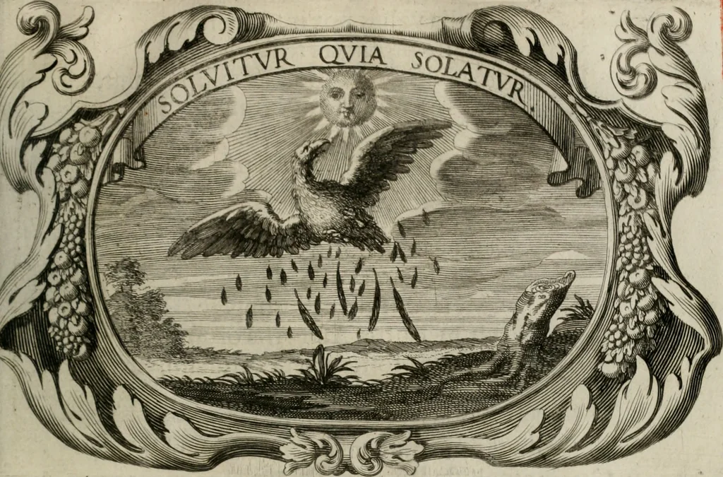 An illustration from Monumentum extremi honoris : perennis virtutis piis manibus serenissimi ac potentissimi principis Ferdinandi Mariae, utriusque Bavariae, ac superioris Palatinatus ducis ... : in Regio Electorali Templo RR. PP. Clericorum Regularium erectum ac nuncupatum, 1679, leaf 132