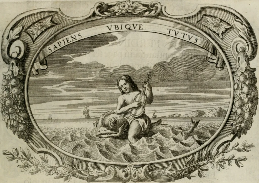 An illustration from Monumentum extremi honoris : perennis virtutis piis manibus serenissimi ac potentissimi principis Ferdinandi Mariae, utriusque Bavariae, ac superioris Palatinatus ducis ... : in Regio Electorali Templo RR. PP. Clericorum Regularium erectum ac nuncupatum, 1679, leaf 184
