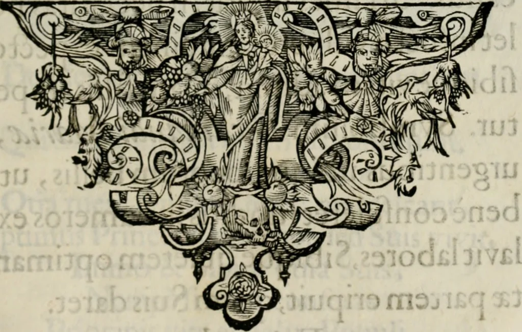 An illustration from Monumentum extremi honoris : perennis virtutis piis manibus serenissimi ac potentissimi principis Ferdinandi Mariae, utriusque Bavariae, ac superioris Palatinatus ducis ... : in Regio Electorali Templo RR. PP. Clericorum Regularium erectum ac nuncupatum, 1679, leaf 90