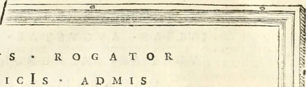 An illustration from Monumentum sive columbarium libertorum et servorum Liviae Augustae et Caesarum : Romae detectum in Via Appia, anno M.D.CC.XXVI., 1727, leaf 137
