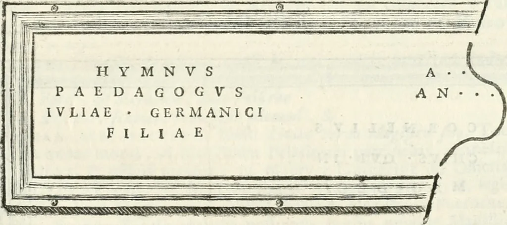 An illustration from Monumentum sive columbarium libertorum et servorum Liviae Augustae et Caesarum : Romae detectum in Via Appia, anno M.D.CC.XXVI., 1727, leaf 138