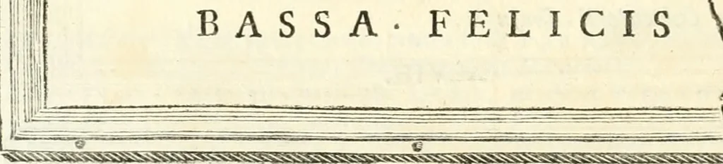 An illustration from Monumentum sive columbarium libertorum et servorum Liviae Augustae et Caesarum : Romae detectum in Via Appia, anno M.D.CC.XXVI., 1727, leaf 147