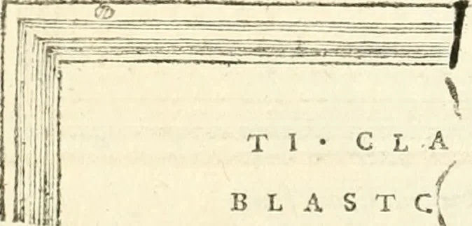 An illustration from Monumentum sive columbarium libertorum et servorum Liviae Augustae et Caesarum : Romae detectum in Via Appia, anno M.D.CC.XXVI., 1727, leaf 227