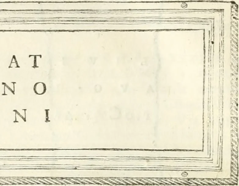 An illustration from Monumentum sive columbarium libertorum et servorum Liviae Augustae et Caesarum : Romae detectum in Via Appia, anno M.D.CC.XXVI., 1727, leaf 233