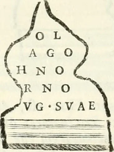 An illustration from Monumentum sive columbarium libertorum et servorum Liviae Augustae et Caesarum : Romae detectum in Via Appia, anno M.D.CC.XXVI., 1727, leaf 239
