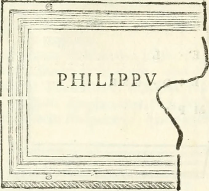 An illustration from Monumentum sive columbarium libertorum et servorum Liviae Augustae et Caesarum : Romae detectum in Via Appia, anno M.D.CC.XXVI., 1727, leaf 247