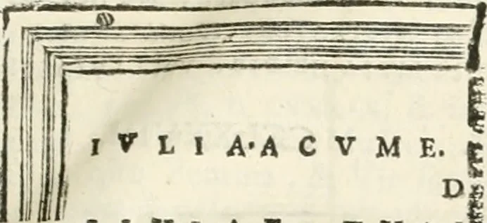 An illustration from Monumentum sive columbarium libertorum et servorum Liviae Augustae et Caesarum : Romae detectum in Via Appia, anno M.D.CC.XXVI., 1727, leaf 250