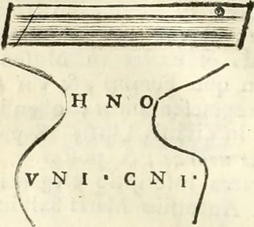 An illustration from Monumentum sive columbarium libertorum et servorum Liviae Augustae et Caesarum : Romae detectum in Via Appia, anno M.D.CC.XXVI., 1727, leaf 253