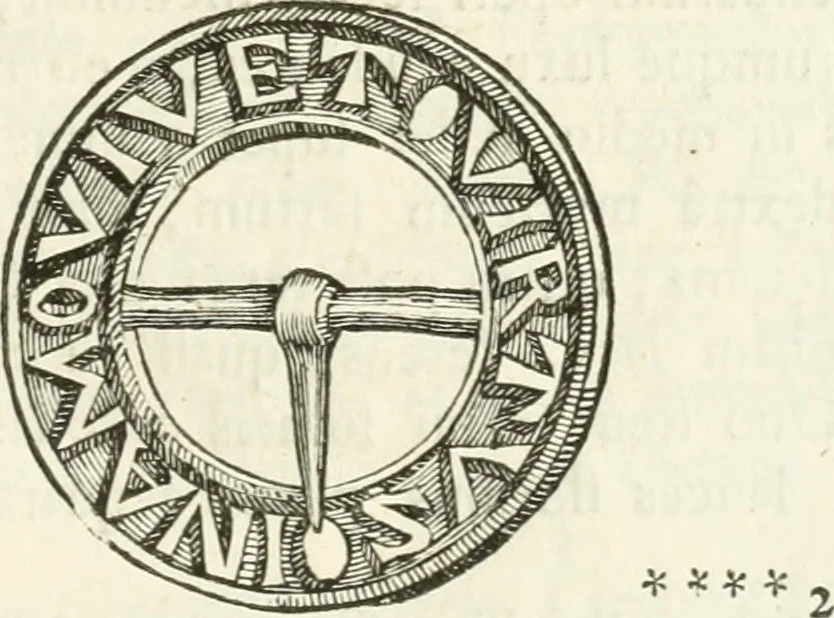 An illustration from Monumentum sive columbarium libertorum et servorum Liviae Augustae et Caesarum : Romae detectum in Via Appia, anno M.D.CC.XXVI., 1727, leaf 30