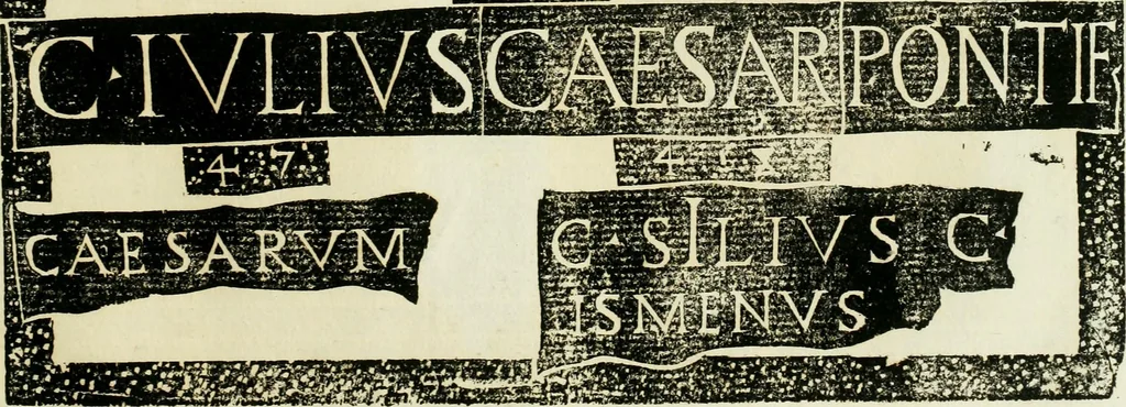An illustration from Monvmenta antiqva vrbis et agri Brixiani, 1564, leaf 12