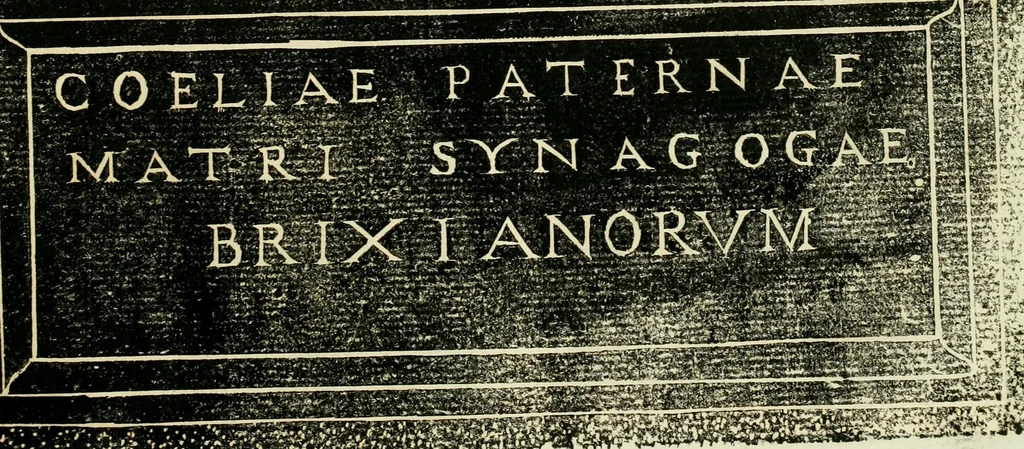 An illustration from Monvmenta antiqva vrbis et agri Brixiani, 1564, leaf 14