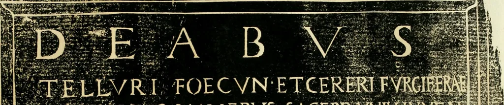 An illustration from Monvmenta antiqva vrbis et agri Brixiani, 1564, leaf 46