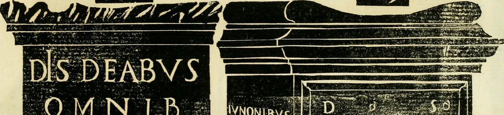 An illustration from Monvmenta antiqva vrbis et agri Brixiani, 1564, leaf 46