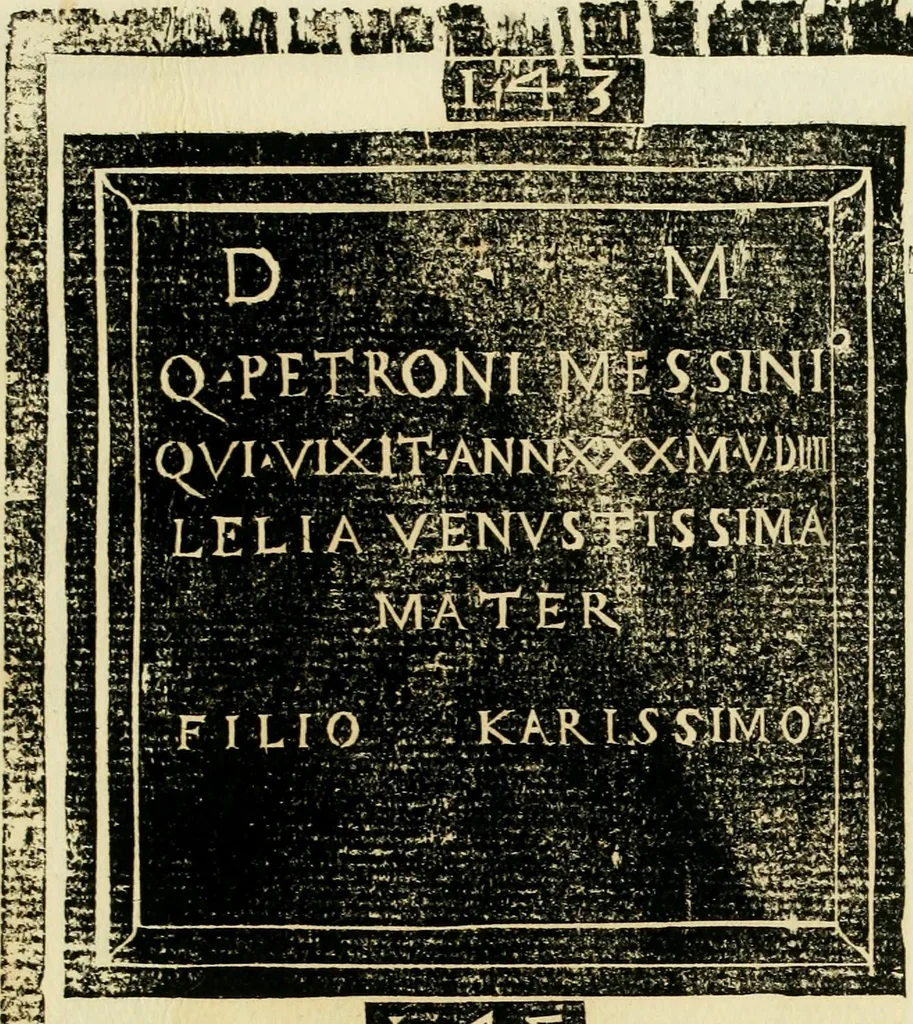 An illustration from Monvmenta antiqva vrbis et agri Brixiani, 1564, leaf 50
