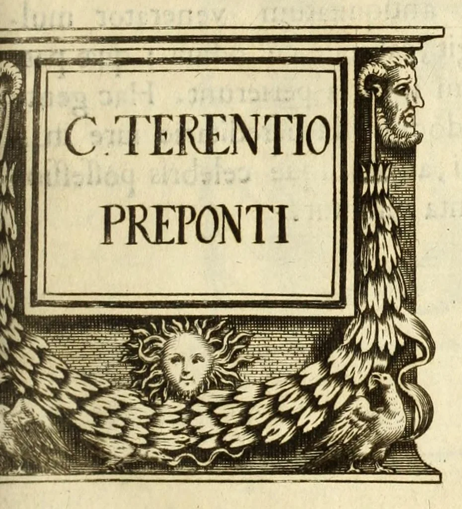 An illustration from Monvmenta patavina Sertorii Vrsati stvdio collecta, digesta, explicata, suisque iconibus expressa ., 1652, leaf 161