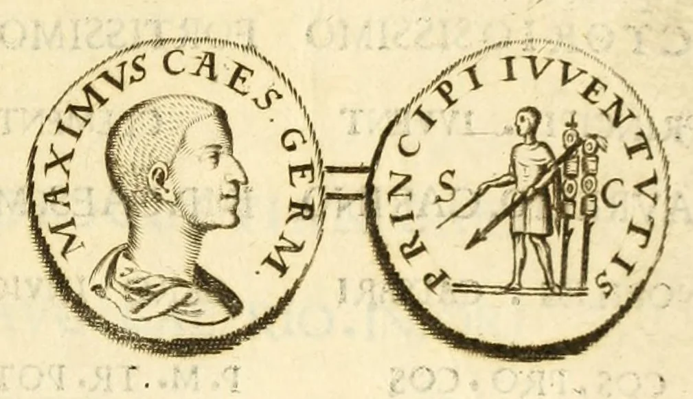 An illustration from Monvmenta patavina Sertorii Vrsati stvdio collecta, digesta, explicata, suisque iconibus expressa ., 1652, leaf 219