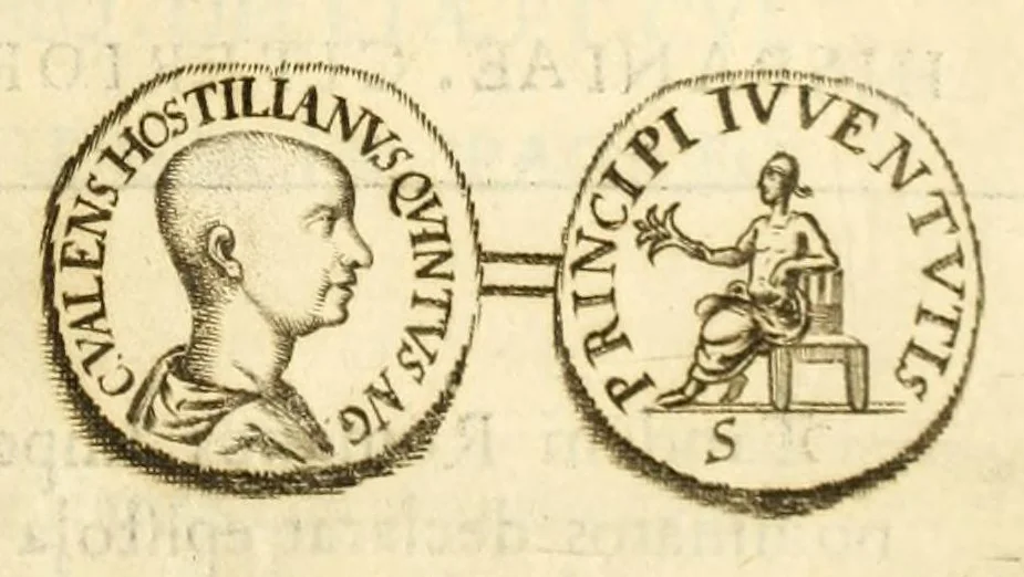 An illustration from Monvmenta patavina Sertorii Vrsati stvdio collecta, digesta, explicata, suisque iconibus expressa ., 1652, leaf 219