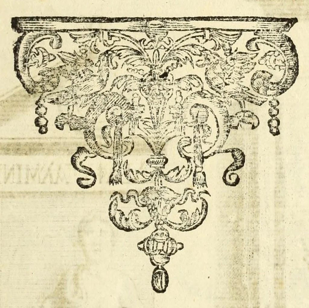 An illustration from Monvmenta patavina Sertorii Vrsati stvdio collecta, digesta, explicata, suisque iconibus expressa ., 1652, leaf 233