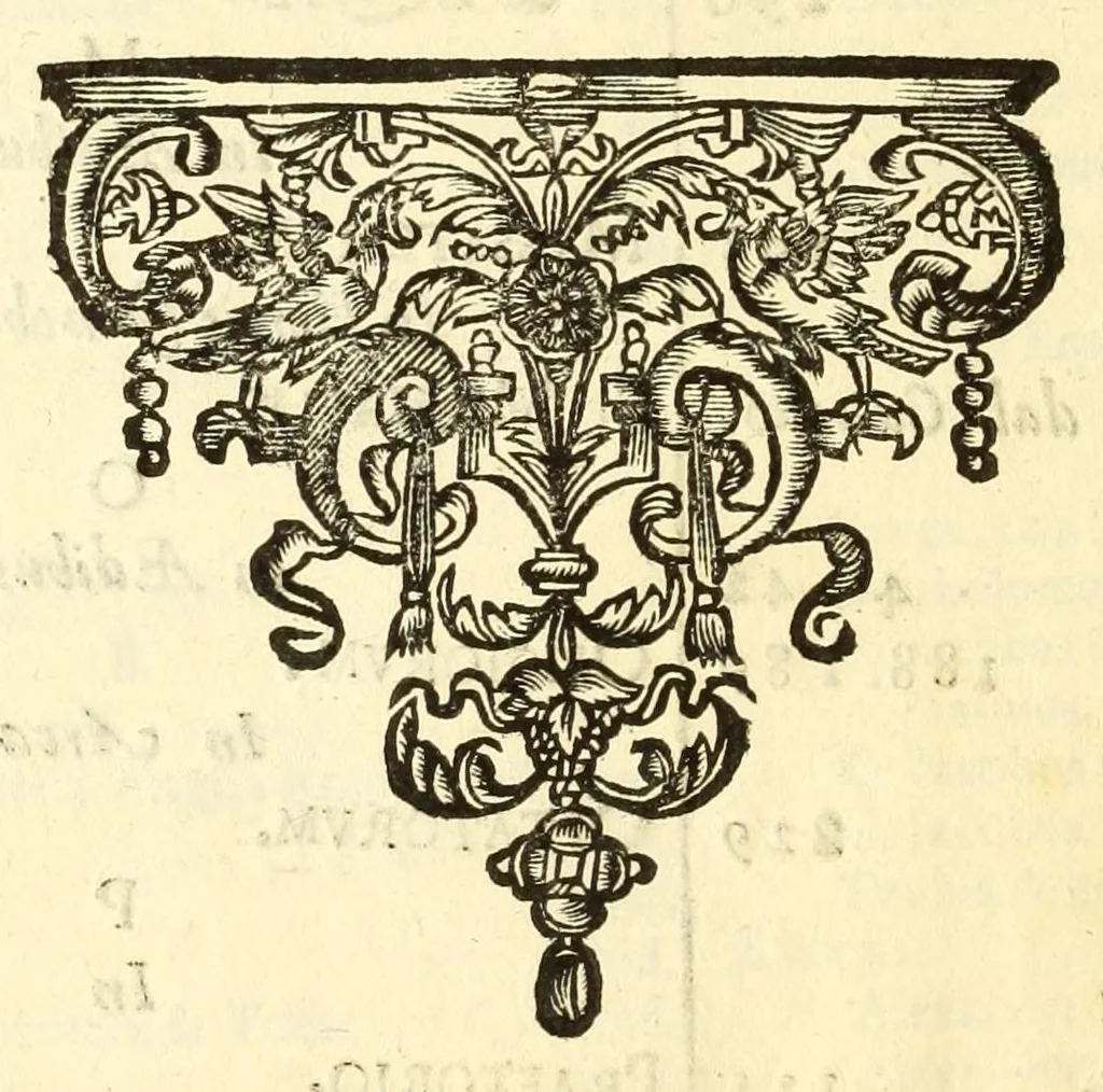 An illustration from Monvmenta patavina Sertorii Vrsati stvdio collecta, digesta, explicata, suisque iconibus expressa ., 1652, leaf 384