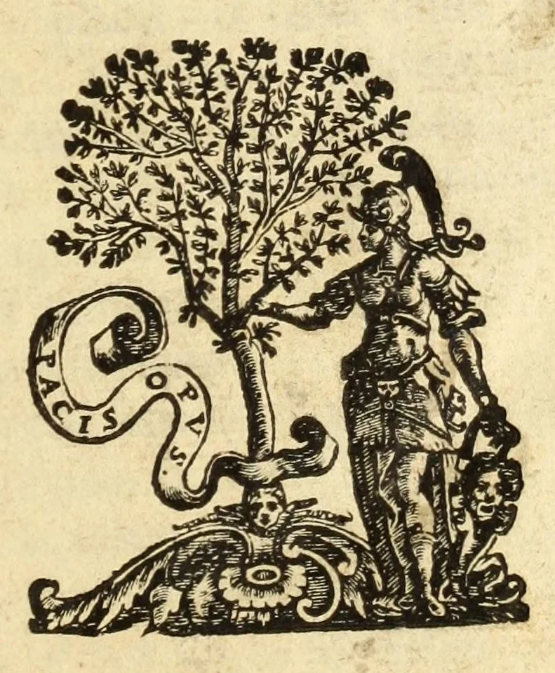 An illustration from Monvmenta patavina Sertorii Vrsati stvdio collecta, digesta, explicata, suisque iconibus expressa ., 1652, leaf 5