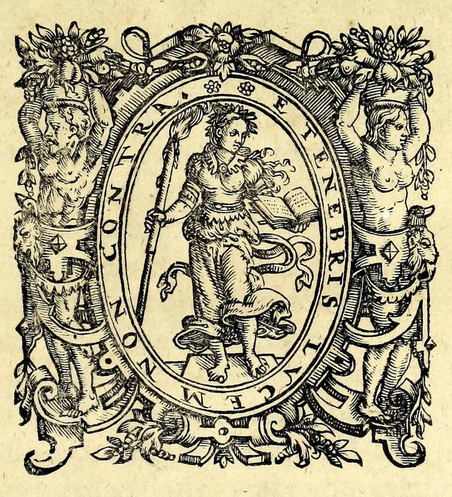 An illustration from Monvmentorvm Italiae, quae hoc nostro saeculo & a Christianis posita sunt libri qvatvor, 1592, leaf 7