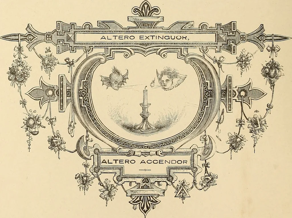 An illustration from Moral emblems, with aphorisms, adages, and proverbs, of all ages and nations, 1862, leaf 113