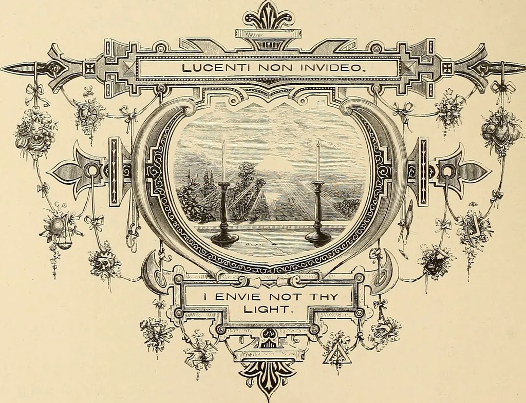 An illustration from Moral emblems, with aphorisms, adages, and proverbs, of all ages and nations, 1862, leaf 129