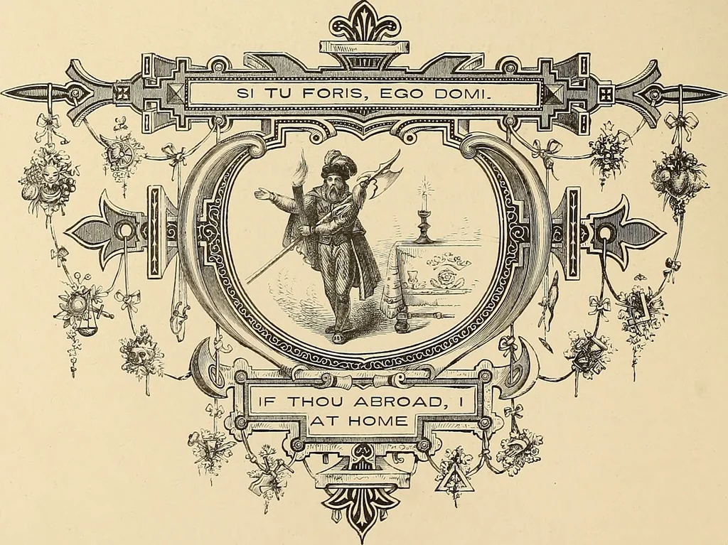 An illustration from Moral emblems, with aphorisms, adages, and proverbs, of all ages and nations, 1862, leaf 133