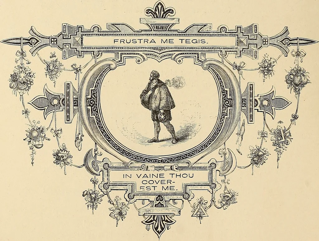 An illustration from Moral emblems, with aphorisms, adages, and proverbs, of all ages and nations, 1862, leaf 149