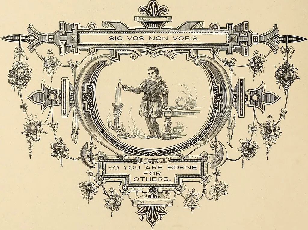 An illustration from Moral emblems, with aphorisms, adages, and proverbs, of all ages and nations, 1862, leaf 157