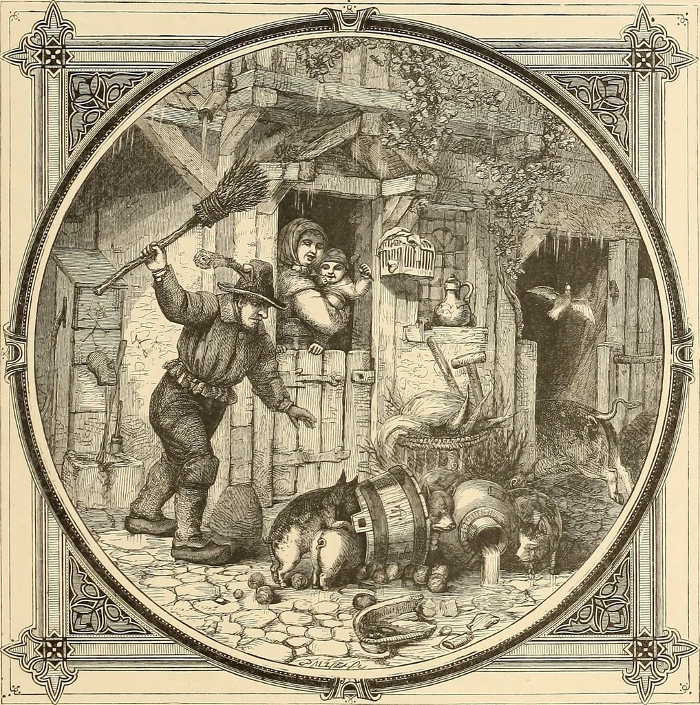 An illustration from Moral emblems, with aphorisms, adages, and proverbs, of all ages and nations, 1862, leaf 178