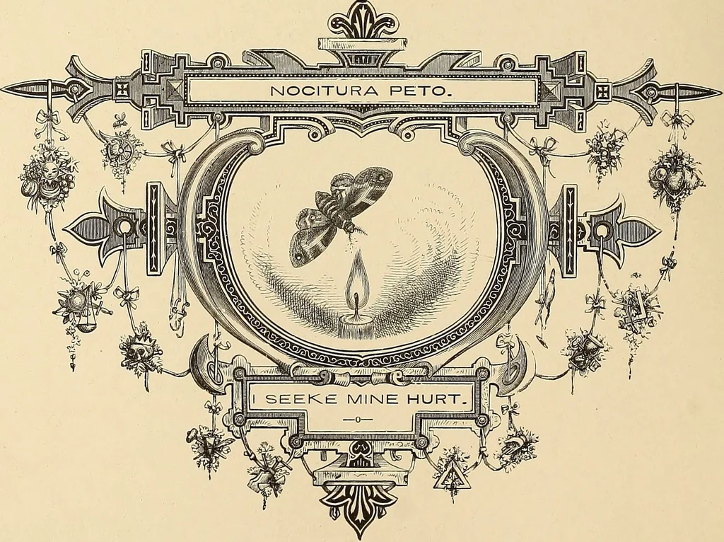 An illustration from Moral emblems, with aphorisms, adages, and proverbs, of all ages and nations, 1862, leaf 185