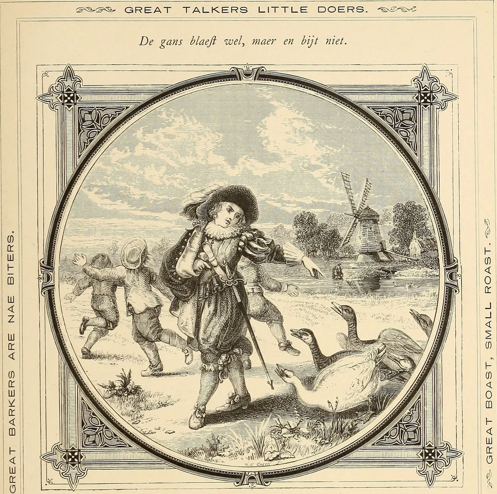 An illustration from Moral emblems, with aphorisms, adages, and proverbs, of all ages and nations, 1862, leaf 186