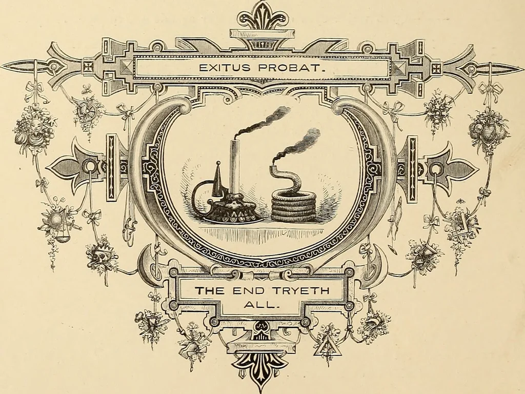 An illustration from Moral emblems, with aphorisms, adages, and proverbs, of all ages and nations, 1862, leaf 189