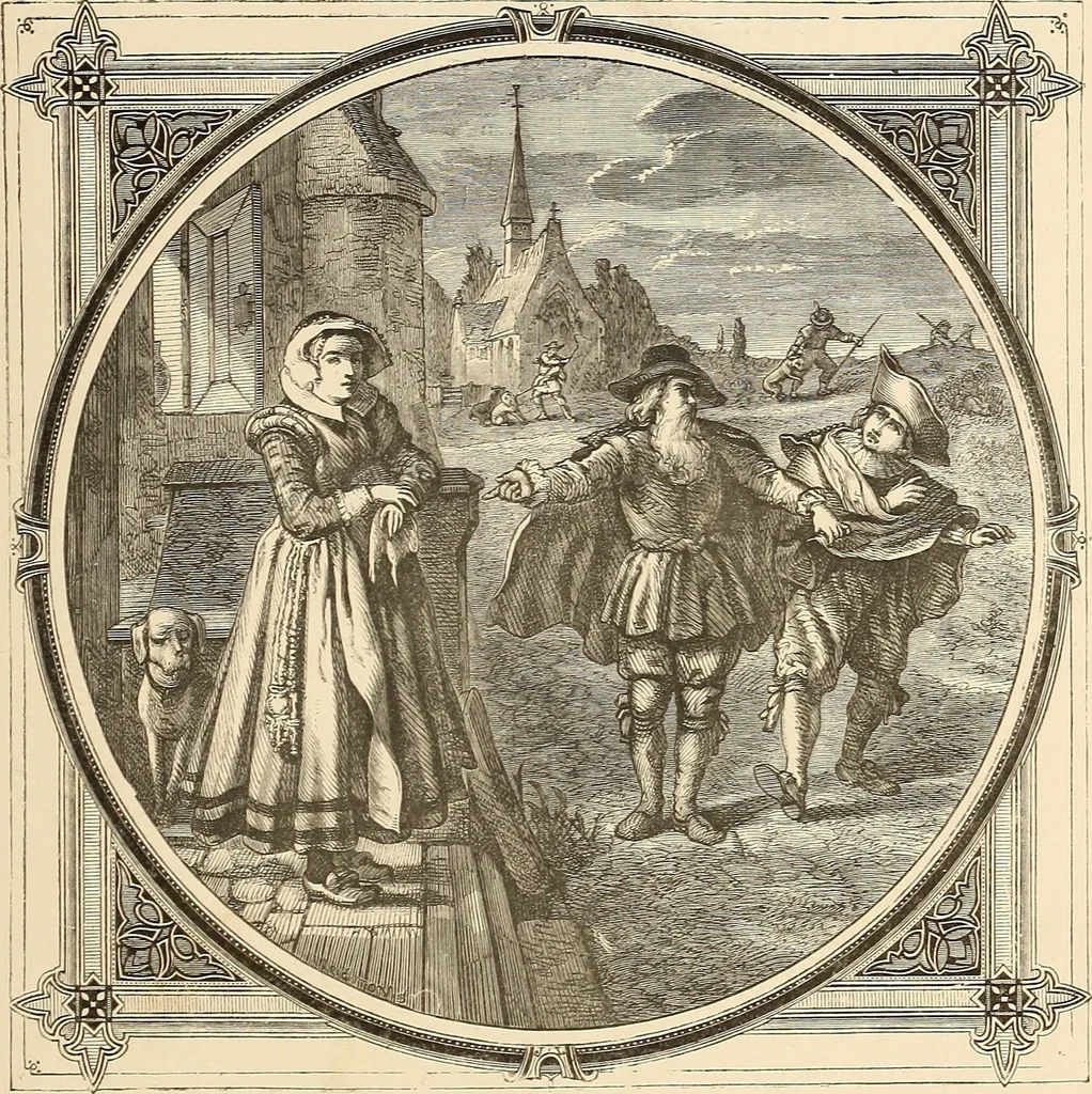 An illustration from Moral emblems, with aphorisms, adages, and proverbs, of all ages and nations, 1862, leaf 190