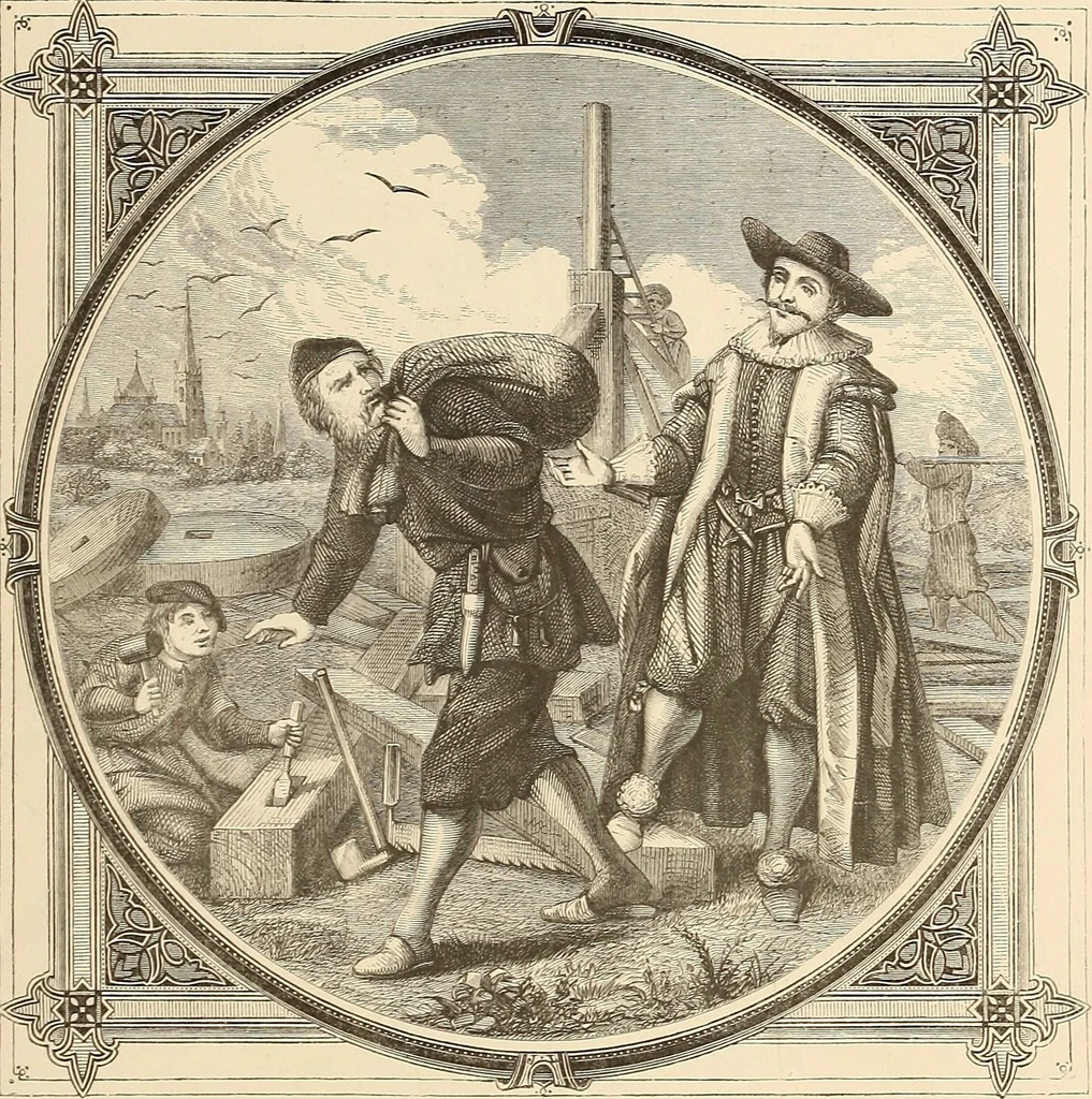 An illustration from Moral emblems, with aphorisms, adages, and proverbs, of all ages and nations, 1862, leaf 194
