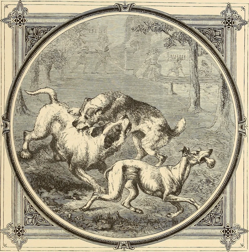 An illustration from Moral emblems, with aphorisms, adages, and proverbs, of all ages and nations, 1862, leaf 198
