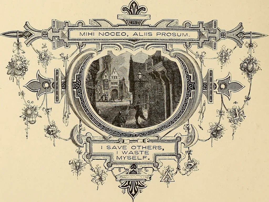 An illustration from Moral emblems, with aphorisms, adages, and proverbs, of all ages and nations, 1862, leaf 213
