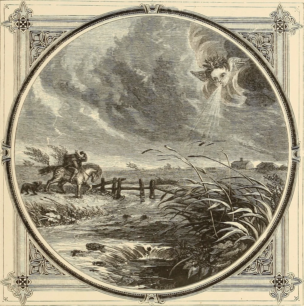 An illustration from Moral emblems, with aphorisms, adages, and proverbs, of all ages and nations, 1862, leaf 218