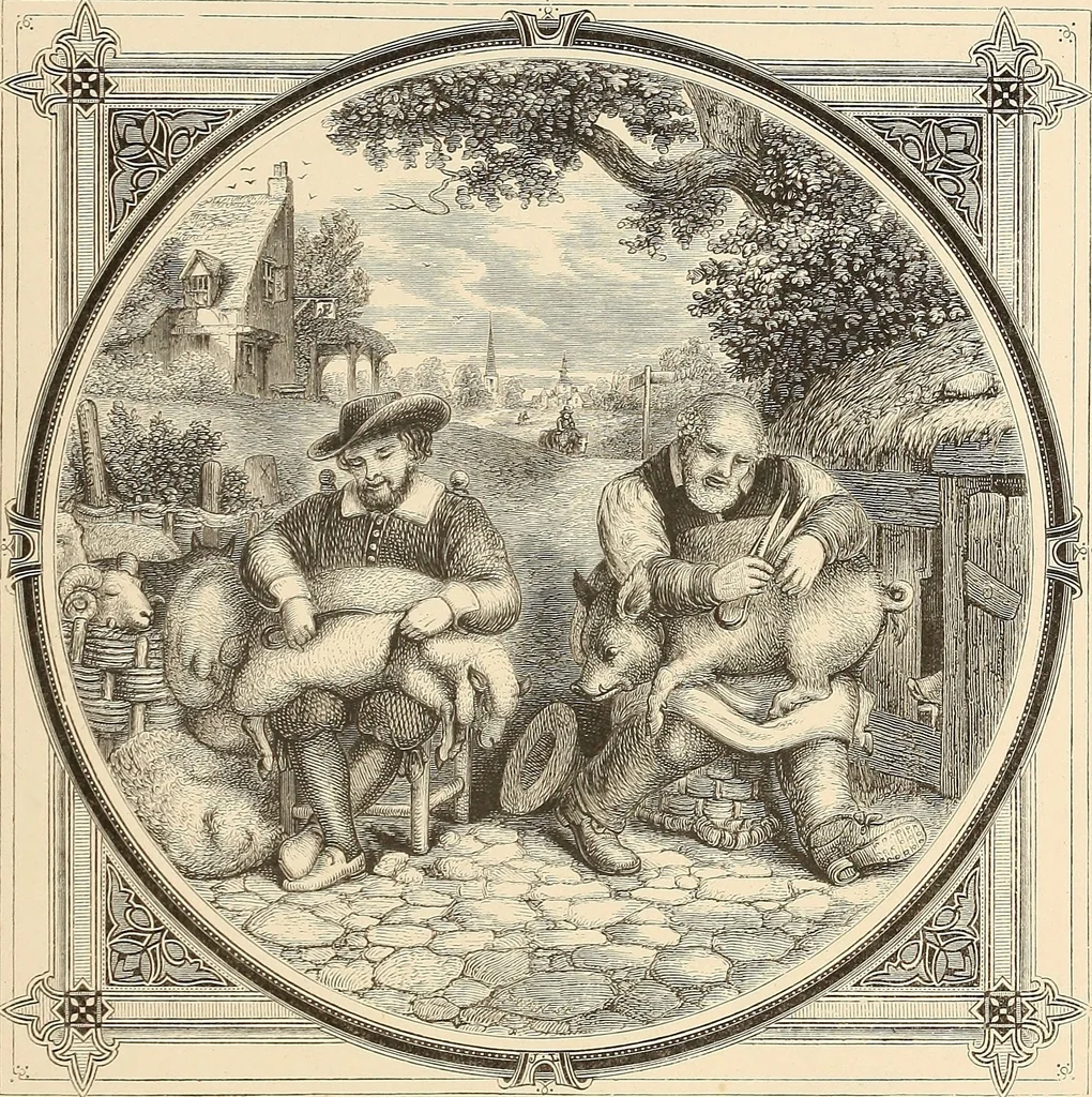 An illustration from Moral emblems, with aphorisms, adages, and proverbs, of all ages and nations, 1862, leaf 222
