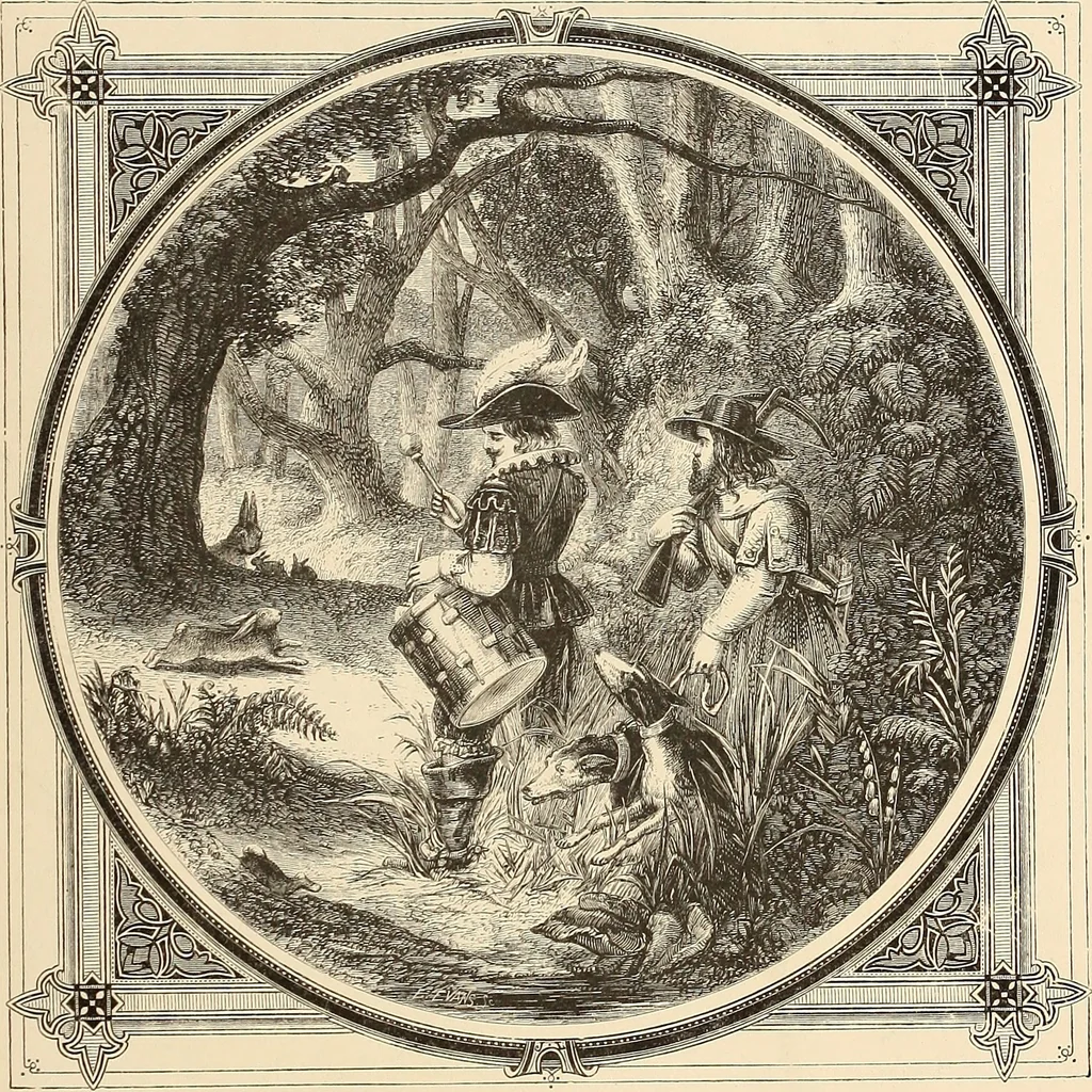 An illustration from Moral emblems, with aphorisms, adages, and proverbs, of all ages and nations, 1862, leaf 238