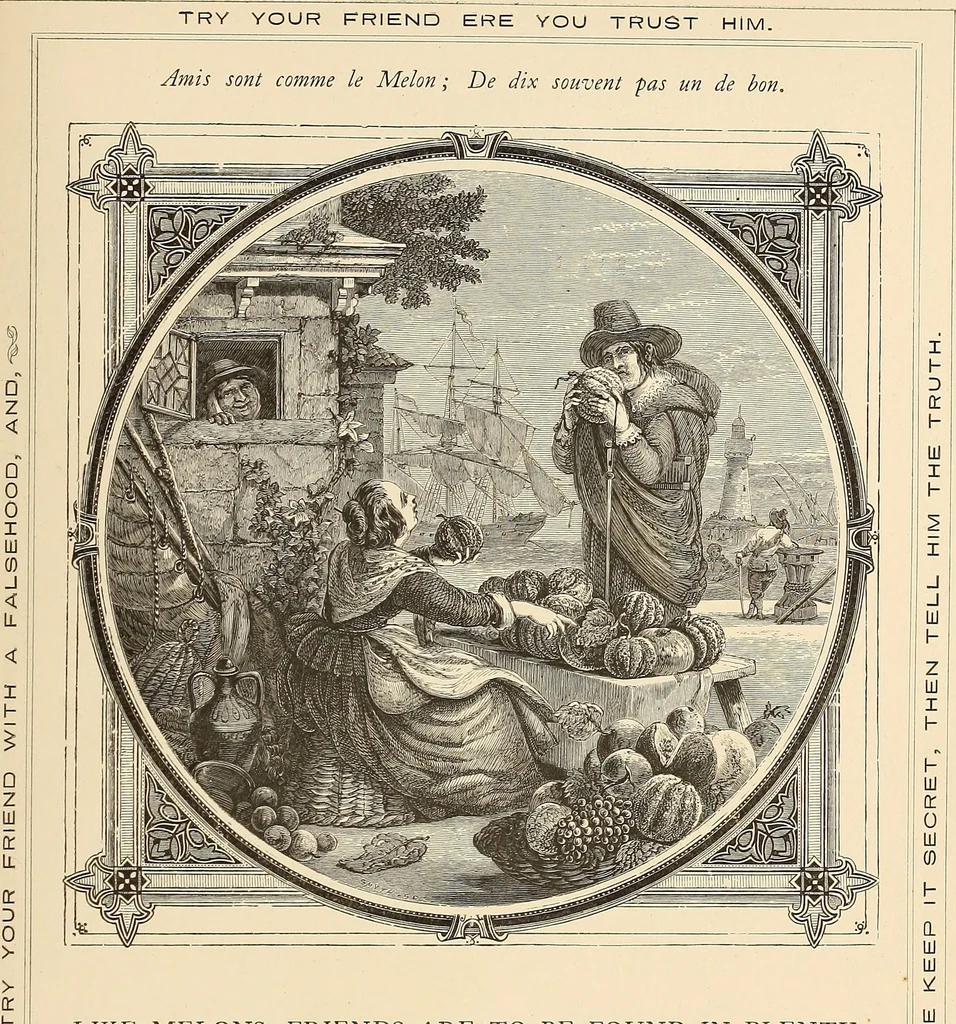 An illustration from Moral emblems, with aphorisms, adages, and proverbs, of all ages and nations, 1862, leaf 246