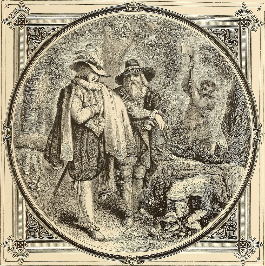An illustration from Moral emblems, with aphorisms, adages, and proverbs, of all ages and nations, 1862, leaf 258