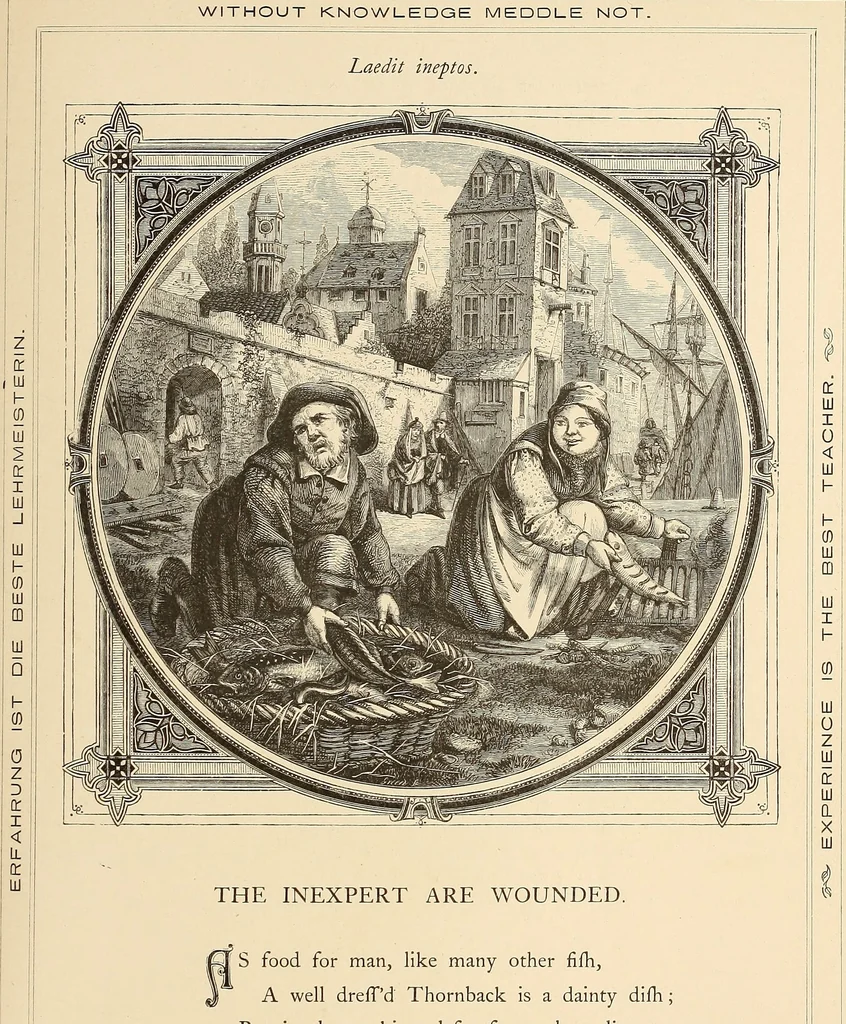 An illustration from Moral emblems, with aphorisms, adages, and proverbs, of all ages and nations, 1862, leaf 48