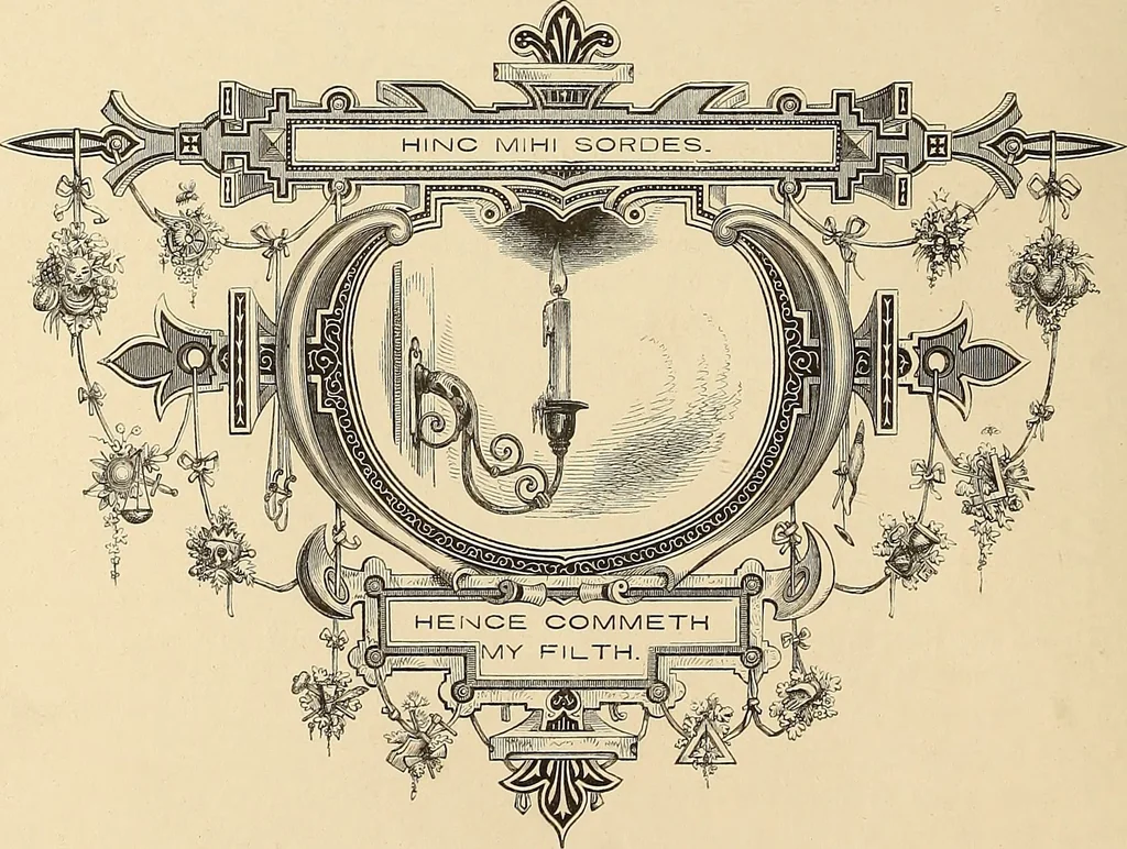 An illustration from Moral emblems, with aphorisms, adages, and proverbs, of all ages and nations, 1862, leaf 51