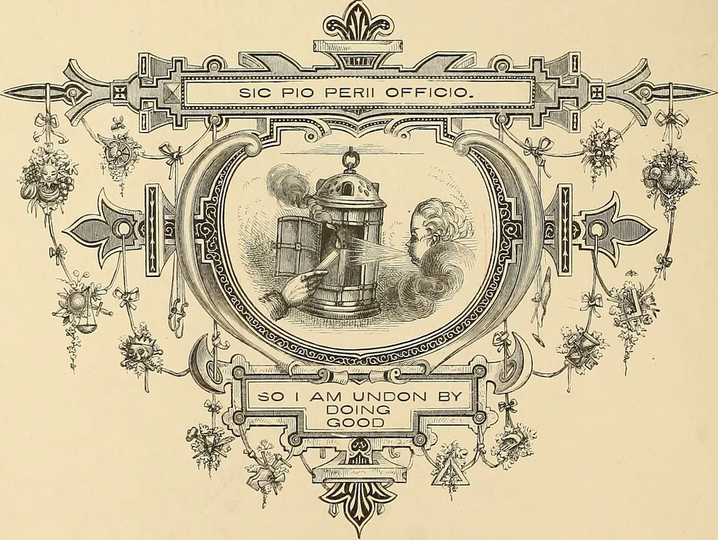 An illustration from Moral emblems, with aphorisms, adages, and proverbs, of all ages and nations, 1862, leaf 63