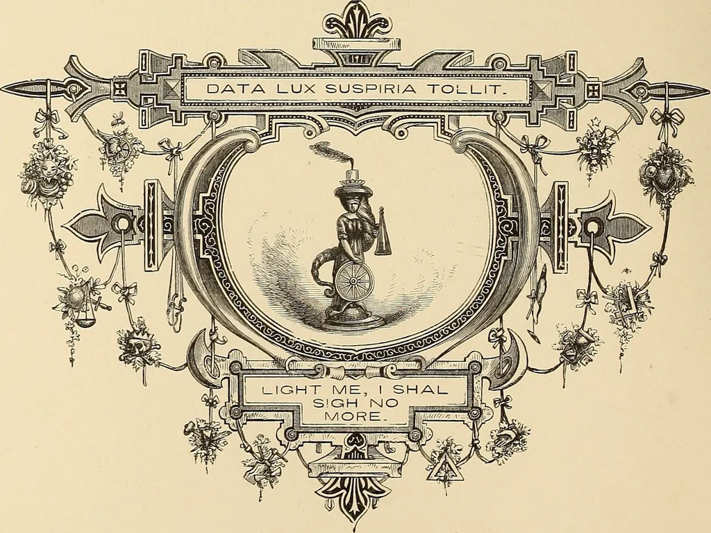 An illustration from Moral emblems, with aphorisms, adages, and proverbs, of all ages and nations, 1862, leaf 93