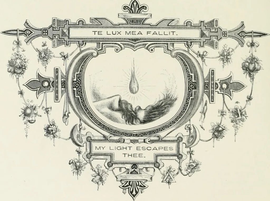 An illustration from Moral emblems : with aphorisms, adages, and proverbs, of all ages and nations, from Jacob Cats and Robert Farlie : with illustrations freely rendered, from designs found in their works, 1860, leaf 135